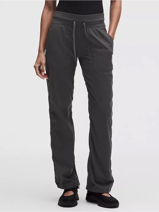 lululemon athletica Pants - Lululemon Dance Studio Mid-Rise Pant Dark Charcoal Gray Womens size 8